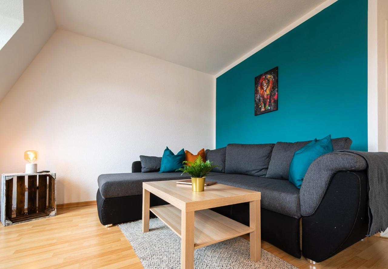 莱比锡Blue Chili 99 - Grosszuegiges Loft Wlan Boxspringbett Bis 4 Pers公寓 外观 照片