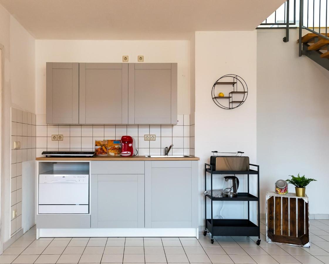莱比锡Blue Chili 99 - Grosszuegiges Loft Wlan Boxspringbett Bis 4 Pers公寓 外观 照片
